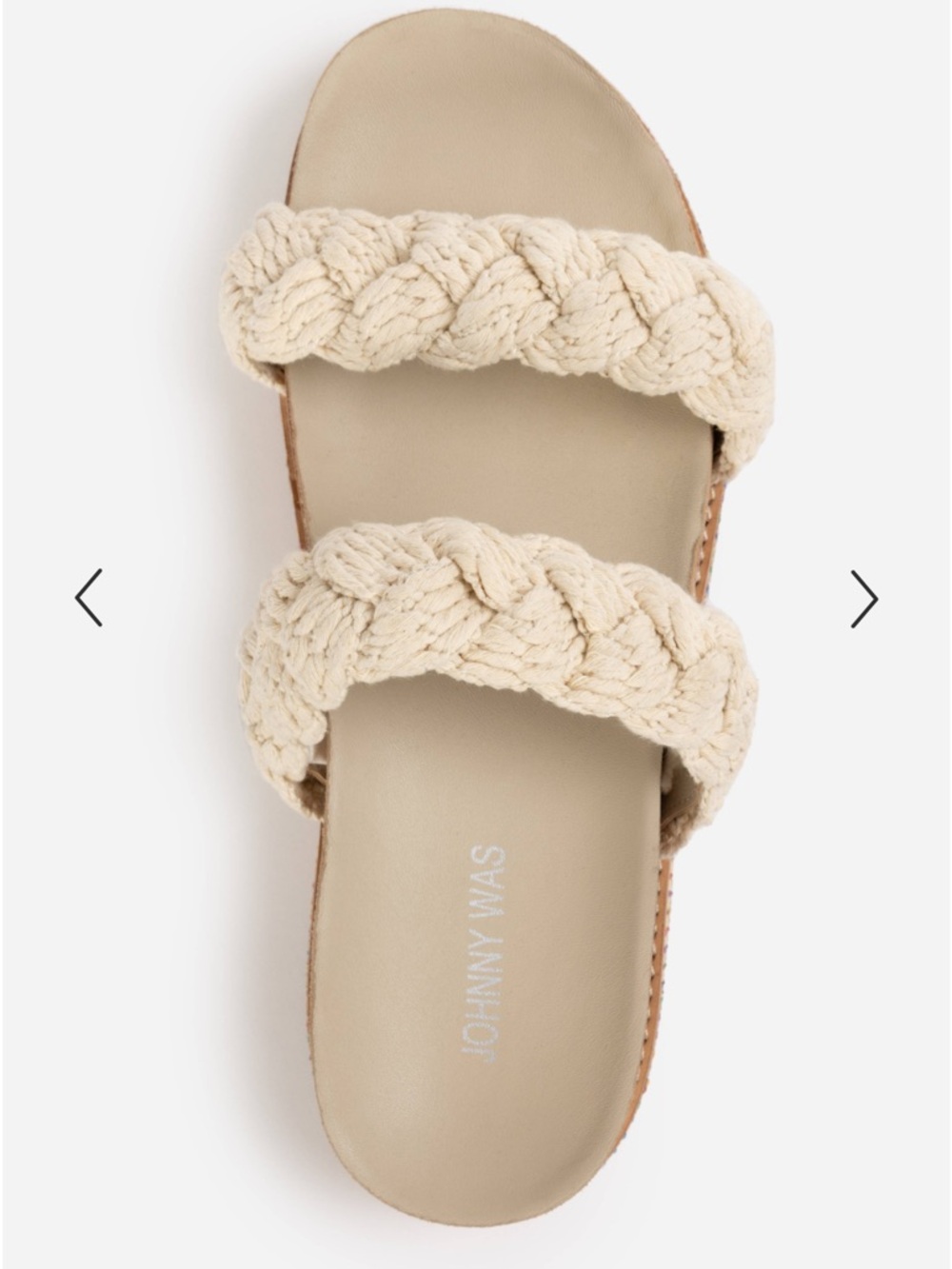 Johnny Was Braided Rope Sandal NWT - Picture 2 of 10
